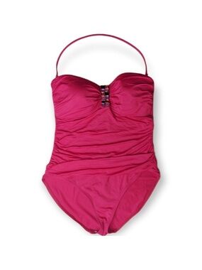 La Blanca Red One Piece Halter
Swimsuit Size 16